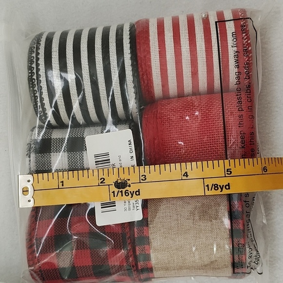 New Christmas Decor Ribbons SET - Picture 3 of 6